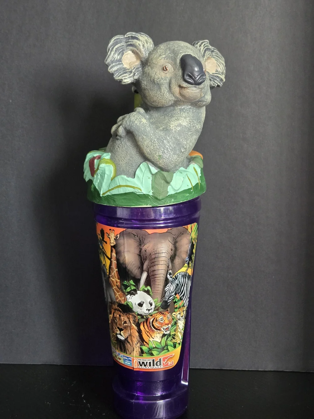 Vintage San Diego Zoo Whirley Drinkworks Cup Koala 1999